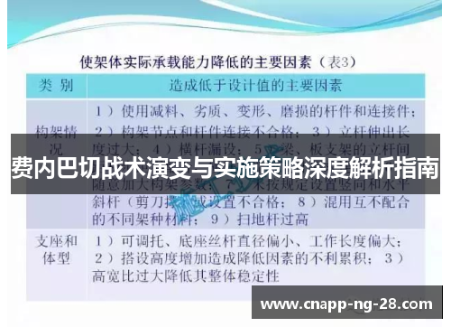 费内巴切战术演变与实施策略深度解析指南