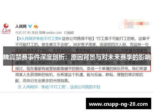 魏震禁赛事件深度剖析：原因背景与对未来赛季的影响
